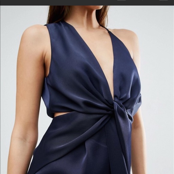 ⭐️HP⭐️ASOS Maxi navy dress - Picture 2 of 5